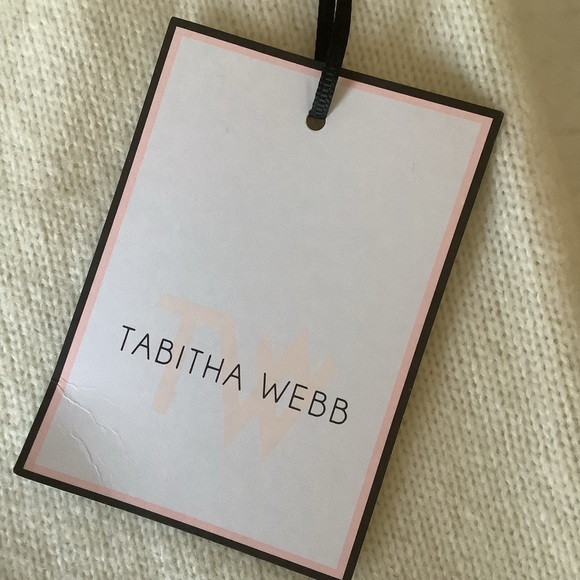 Tabitha Webb Sweater Lambswool Blend Scottie Dog Pattern Large NEW - Picture 6 of 10